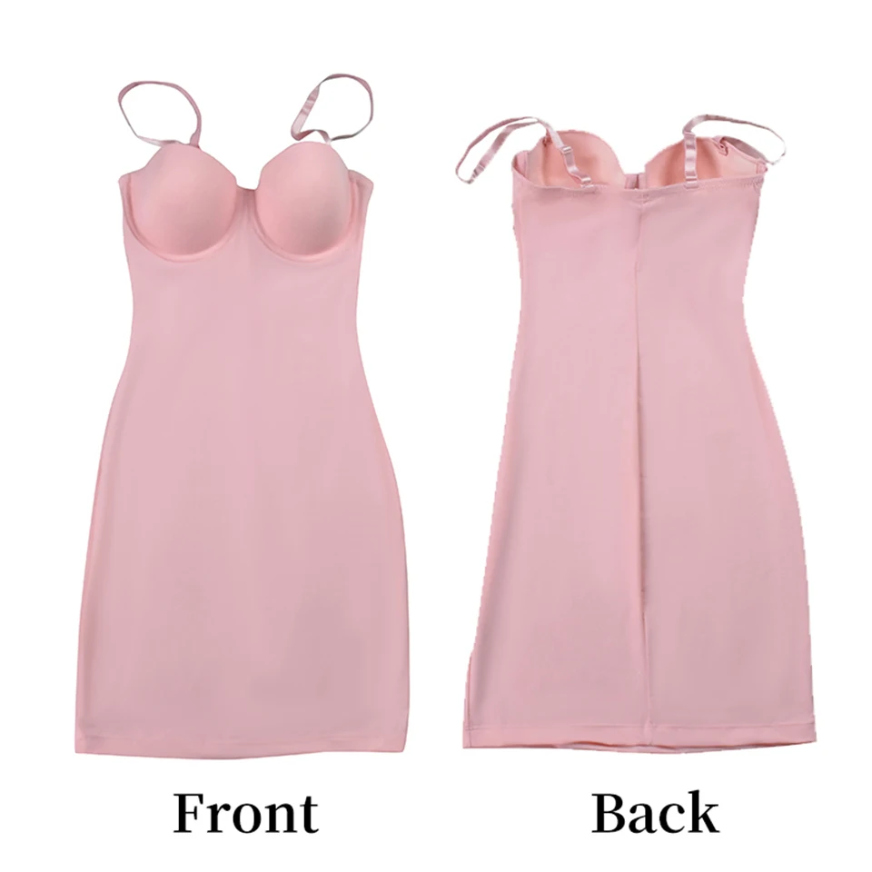 Kurze Bodycon Kleid Backless Dünne Riemen Feste Casual Sexy Ärmellose Sommer Hohe Taille Club Dünne Mini Kleider Damen Grundlegende – Detail 19