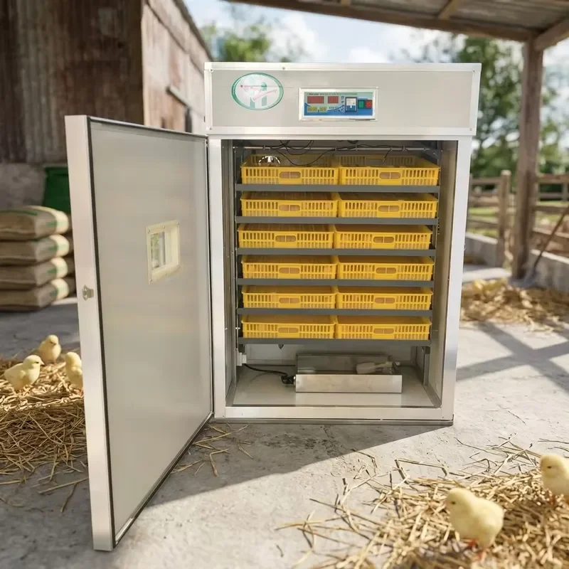 Hot Sale 1056 Egg Chicken Goose Ostrich Duck New Intelligent Control Poultry Hatchery Machine Automatic Egg Hatch