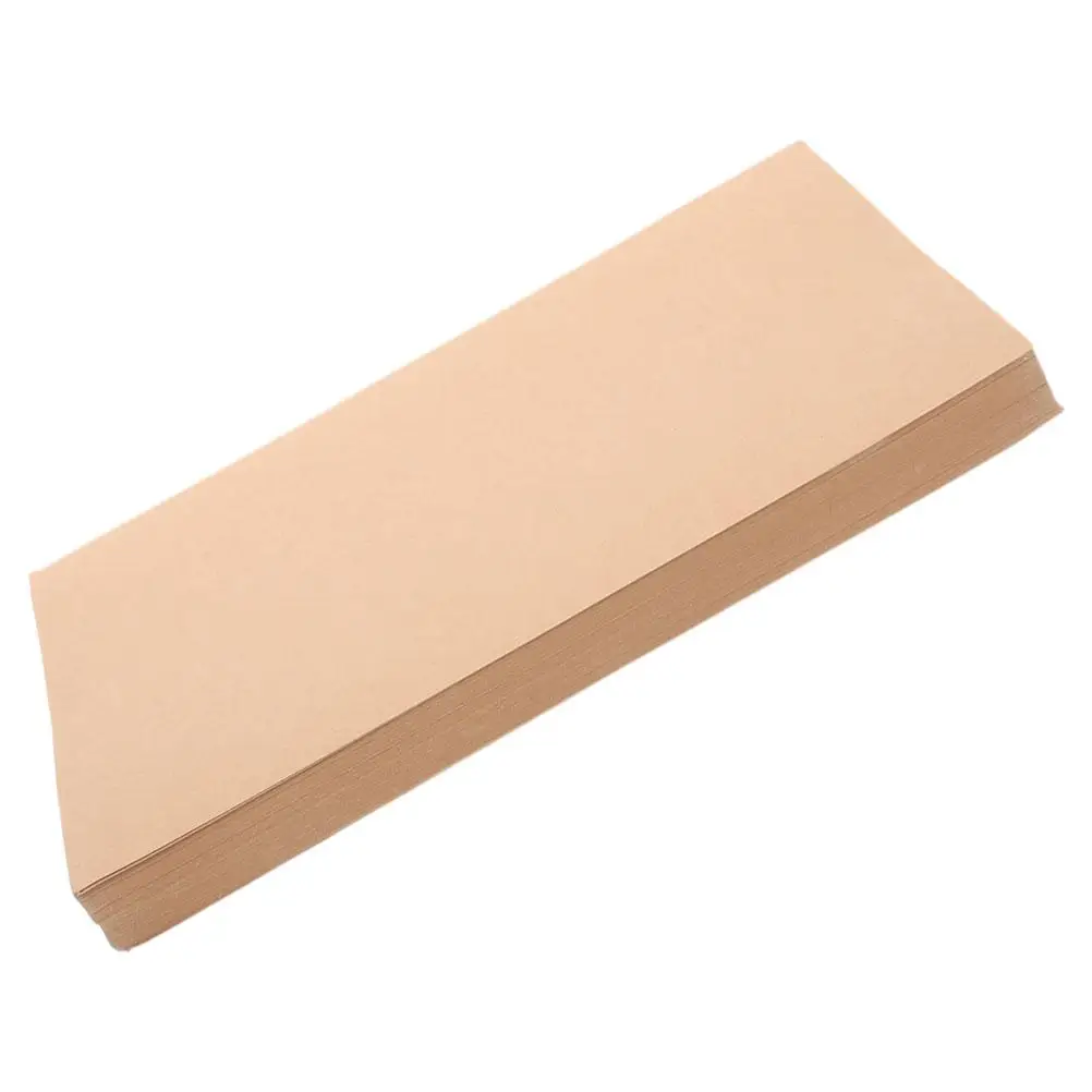 50pcs Brown Cardstock Thick Cardboard Sheets for DIY Crafts Scrapbooking Safe Children Construction Paper