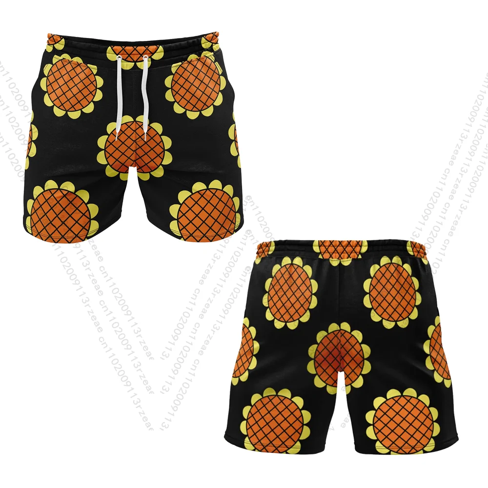 

One Piece Monkey D.Luffy, японские шорты в стиле аниме, мужские шорты для косплея Y2K с принтом аниме, спортивные шорты для мальчиков, пляжные повседневные спортивные штаны для плавания