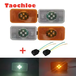 2Pcs White Led Reflector truck Side marker for volvo Trailer Light Emark for Volvo truck lamp Oem 20789440