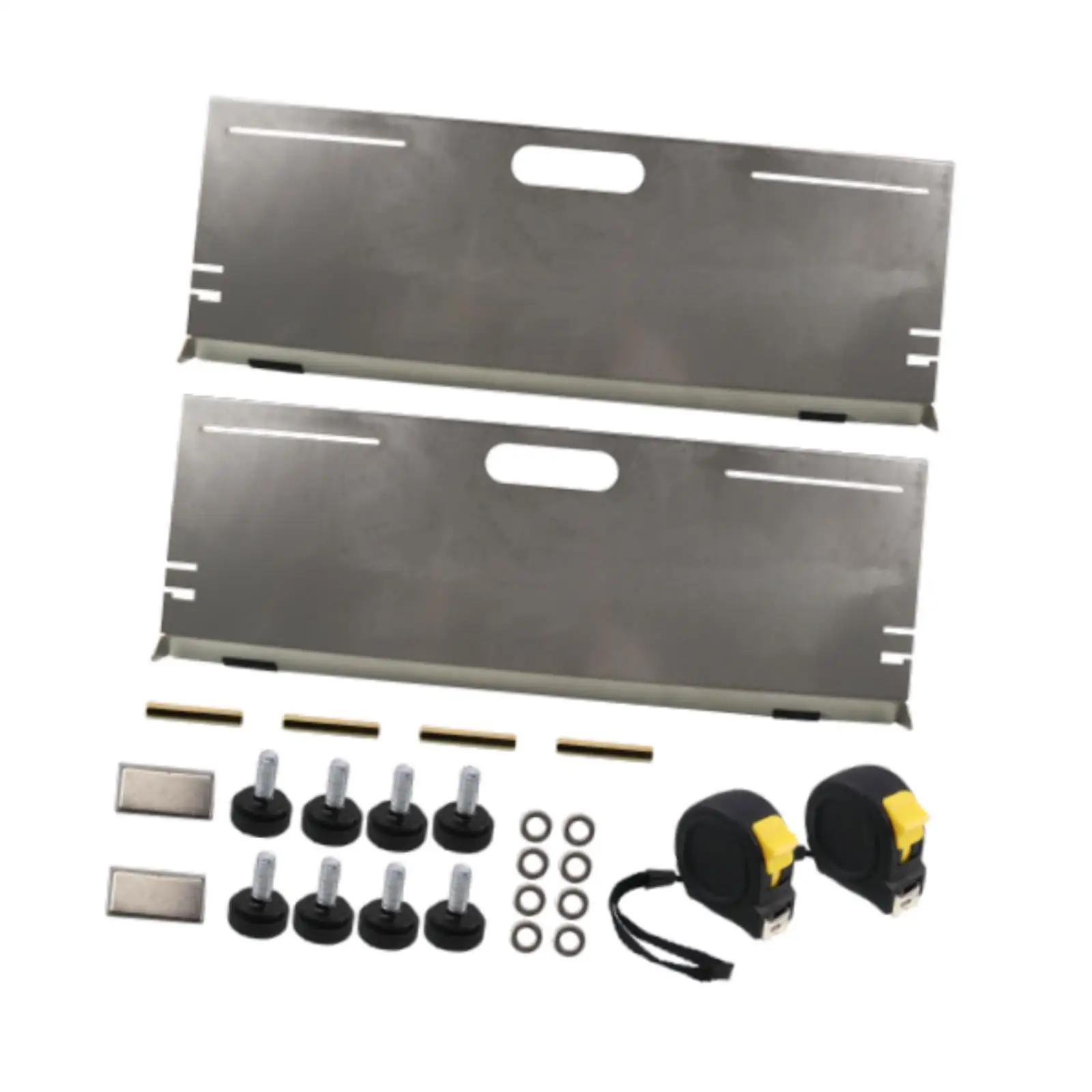 Vehicle Toe Plate Wheel Alignment Tool with Measuring Tape Professional Automotive Tool for Pickup Suvs Sedans view 4