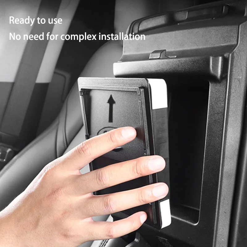 For Tesla 2017-2023 Model 3 2021-2023 Model Y Car Armrest Holder Box Center Console Organizer Armrest Hidden Storage Box Accesso