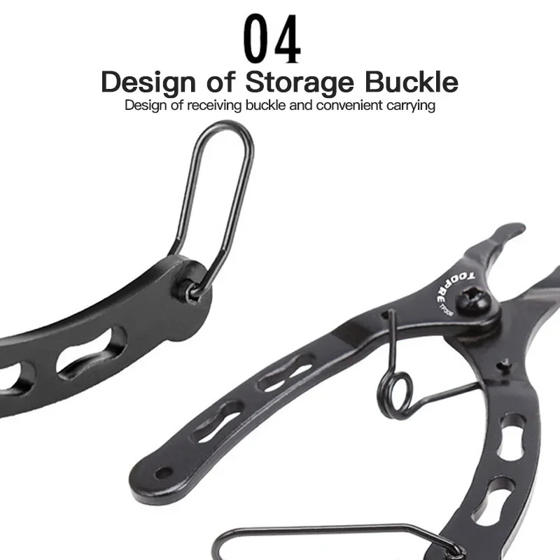 Mini Mountain Bike Chain Quick Link Tool Chain Clamp Repair Tools Pliers Bike Quick Removal Install Plier Bicycle Accessory