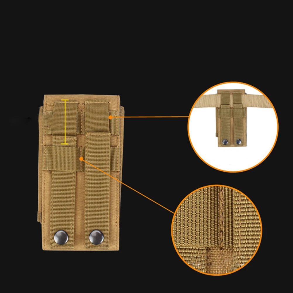 

Universal 6 Inch Outdoor Tactical Waist Bag Mobile Phone Pouch Running Compact Cell Phone Pouch Army Green