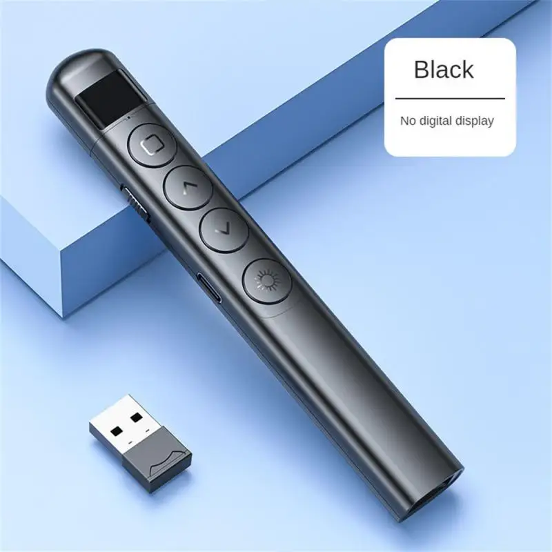 Wireless Ppt Page Turning Pen Presenter Pen Pointers With Control 2 PPT USB Presentation Infrared Remote Charging Control Modle