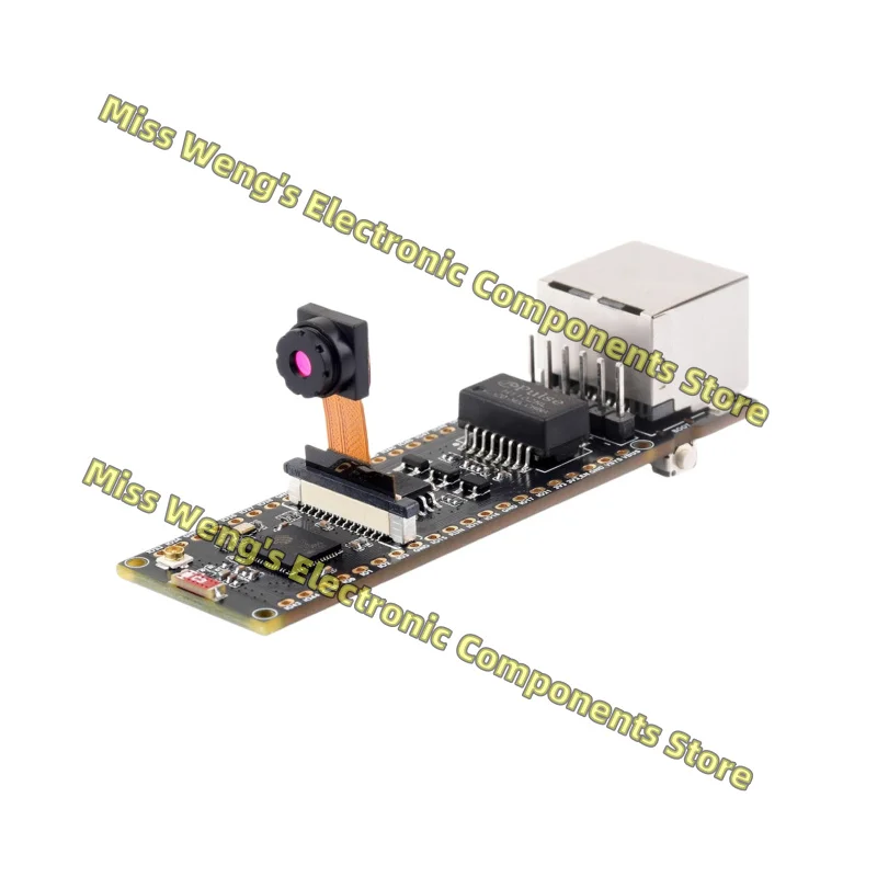 

ESP32-S3-ETH Модуль сетевого интерфейса Poe OV5640 Плата разработки видео Ethernet камеры