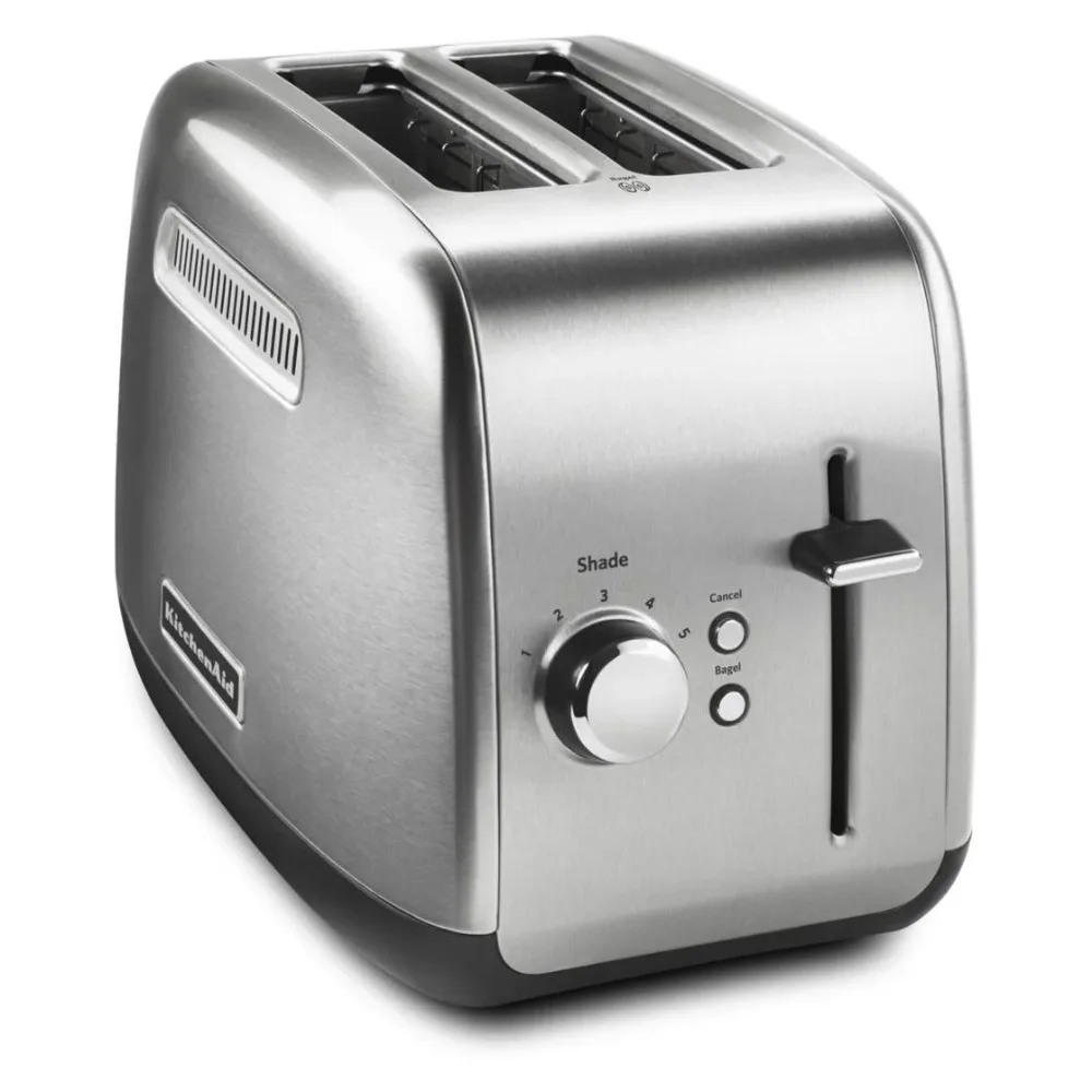 

2-Slice Toaster with Manual Lift Lever, Brushed Stainless Steel, KMT2115