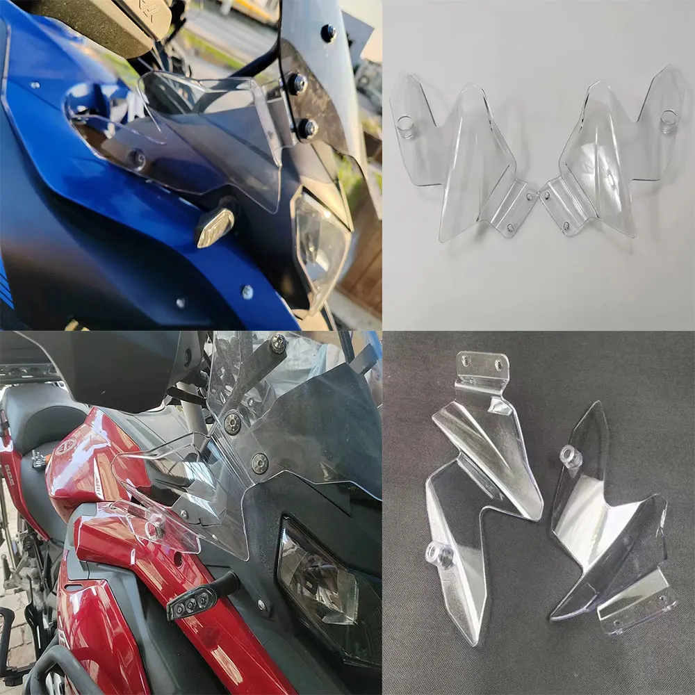 

For Benelli TRK502 TRK 502X BJ500GS-A Front Left Right Motorcycle Windshields Windscreen Side Panel Screen TRK 502 TRK-502X