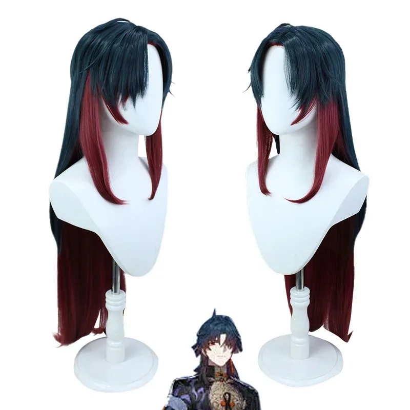 Anime Game Honkai Star Rail Blade Cosplay Costume Wig Set Uniform Suit Handsome Men Uniform Halloween Party Outfit