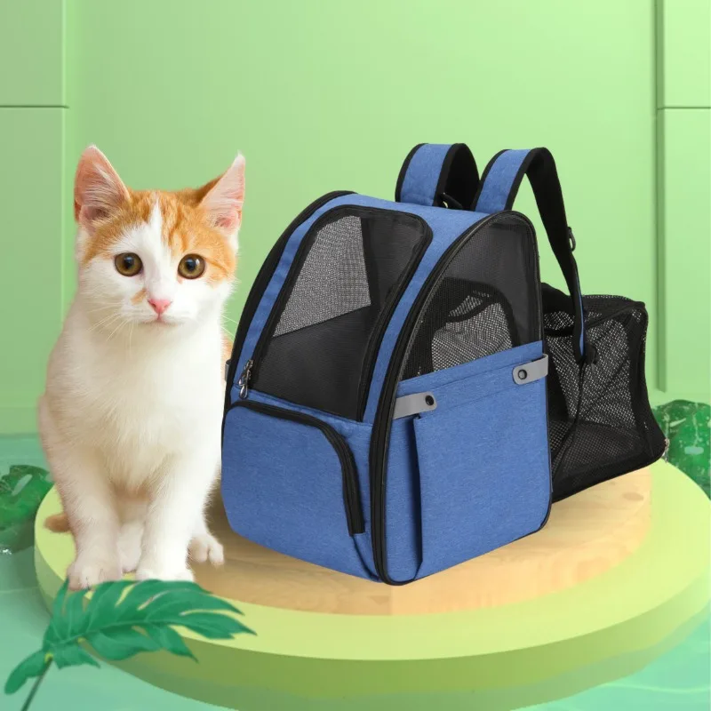 

Dog Dog Cat Cat Outing Backpack Hand-folded Expansion Cage Pet Box Pet Bag