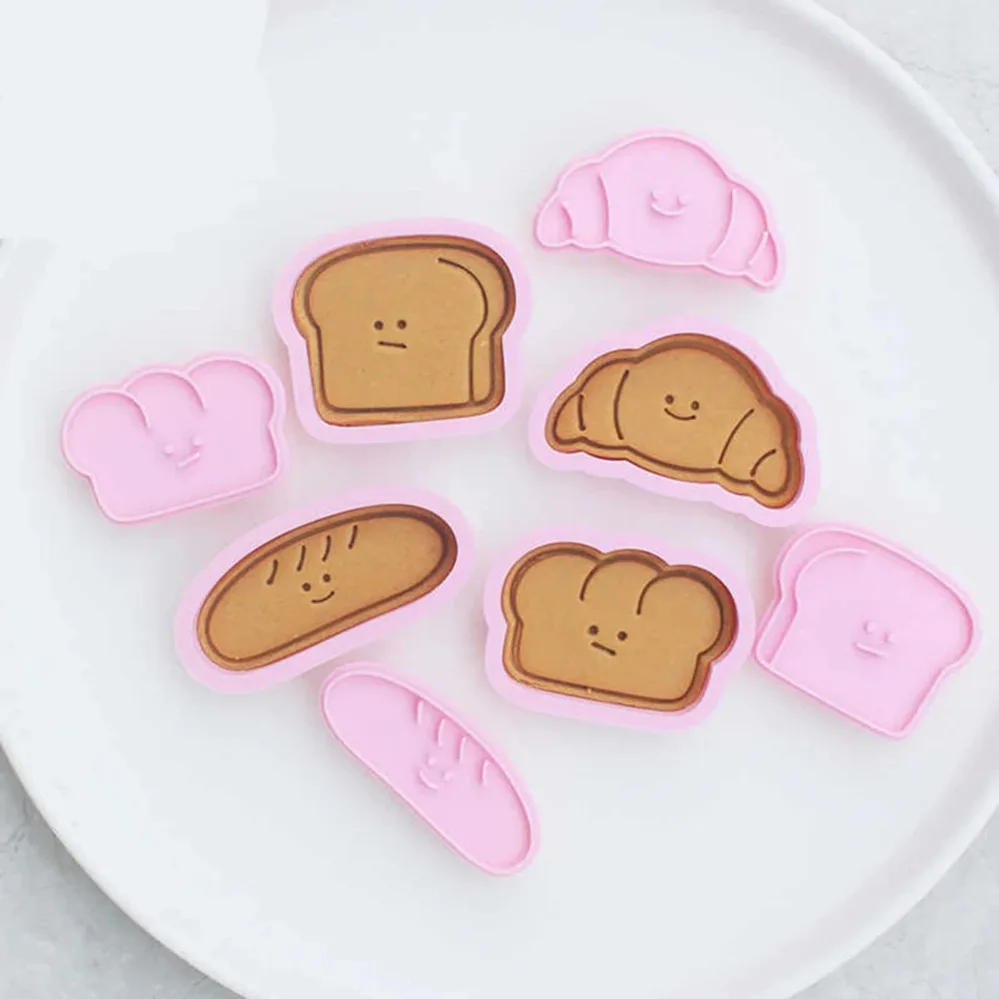 Bread Series Cookie Cutters Biscuit Mold Kitchen Baking Pastry Bakeware DIY Tools