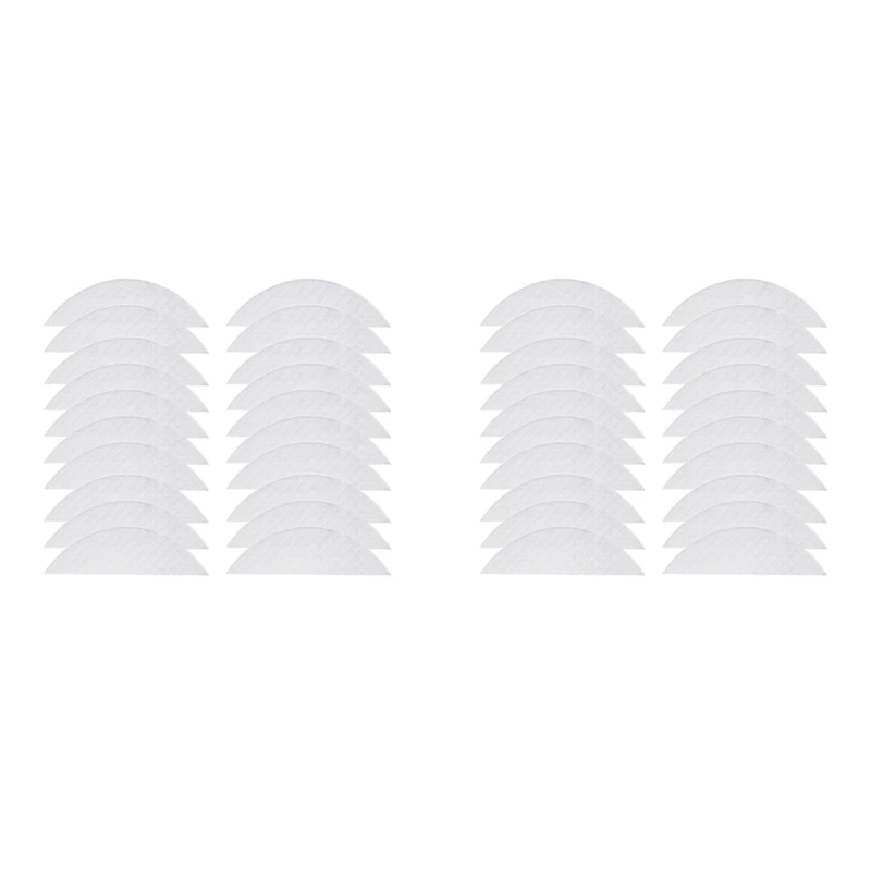 A01V-40Pcs Disposable Mop ผ้าสําหรับ Xiaomi Lydsto R1 เครื่องดูดฝุ่นชุดอุปกรณ์เสริมสําหรับ Home ลบฝุ่น