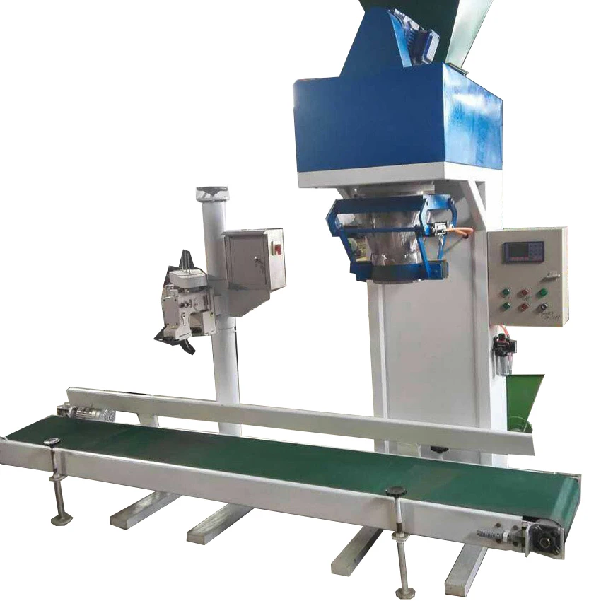 20kg 25kg Automatic Bagger Feeding Pellet FertilizerPowder Packaging Bagging Weighing Packing Machine