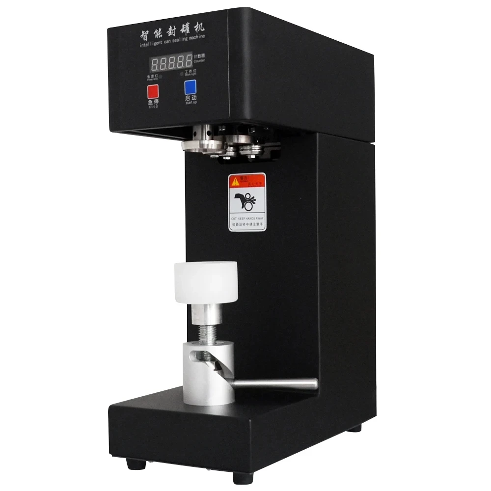 

QLS-180 Automatic Can Sealer Can Sealing Machine Commercial Milk Tea Shop Cup Sealing Machine Beverage Versiegelungsmaschine