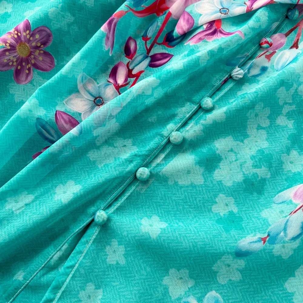 Sexy monopetto con stampa elastica slim Chic Party Club Vintage Boho Donna moda coreana Abbigliamento da donna da spiaggia