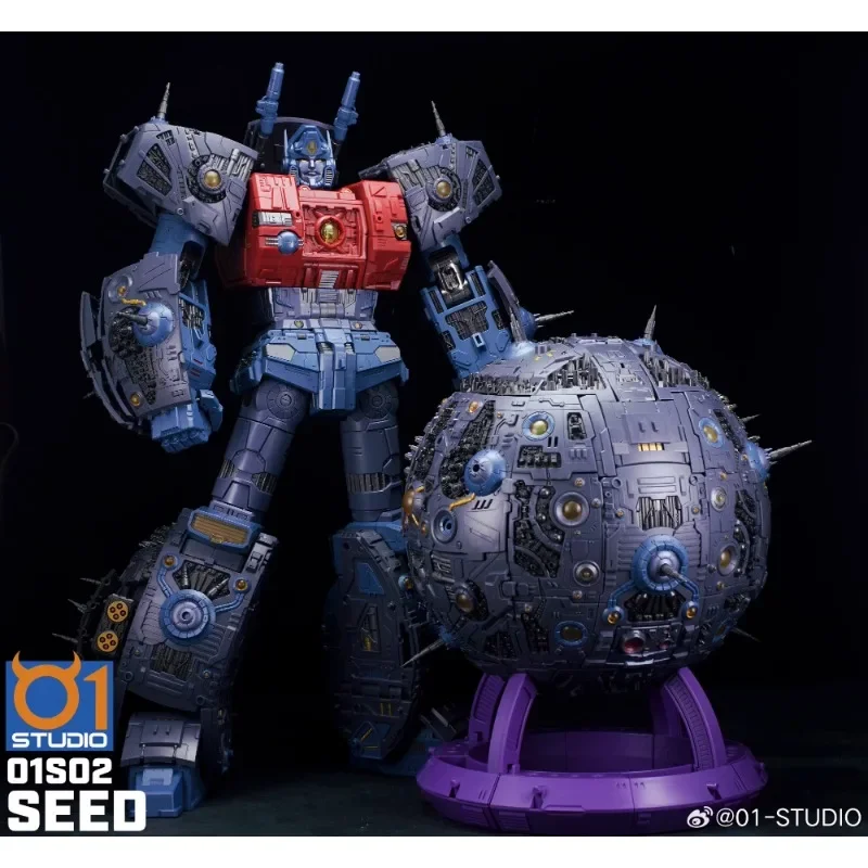 In Stock Transformation Toys Primus Studio 01S02 Seed Emperor's Spherical Transformation Robot Action Figure Toy Collection Gift