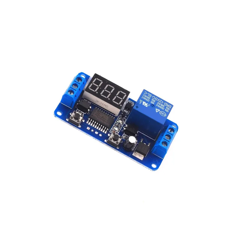 Delayed on-off Connect Disconnect External Trigger Time Delay Switch 12VRelay Module Time Adjustable