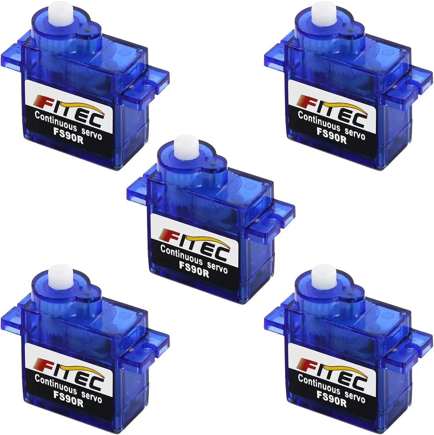 10PCS Feetech 1.3kg Analog Continuous Servo FS90R 360 DegreeContinuous Rotation 9g Servo For RC Radio Control Parts Karbonite H