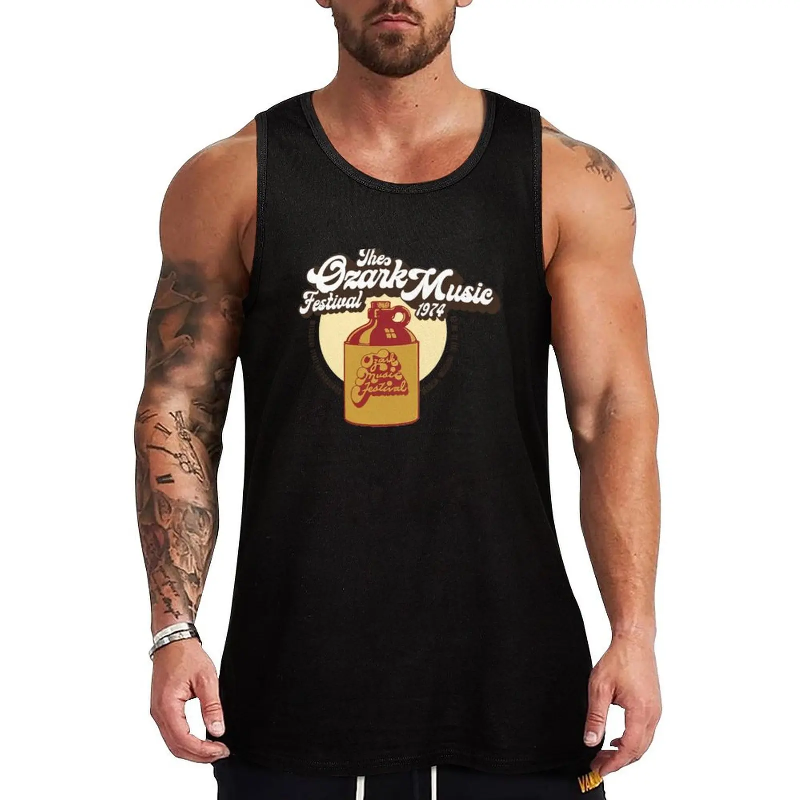 

Ozark Music Festival Tank Top bodybuilding men clothes man sexycostume Men's clothing Men's t shirt