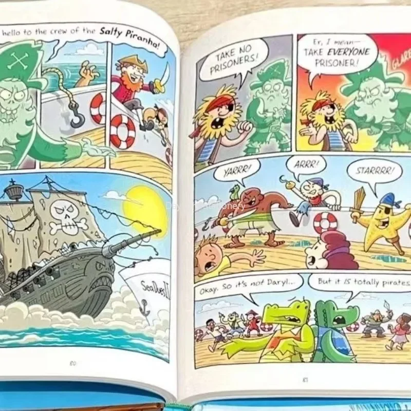 1-7 Books Investi Gators Hardcover Picture Book Full-color Comic Storybook Bridge Chapter Reading Puzzle Detective