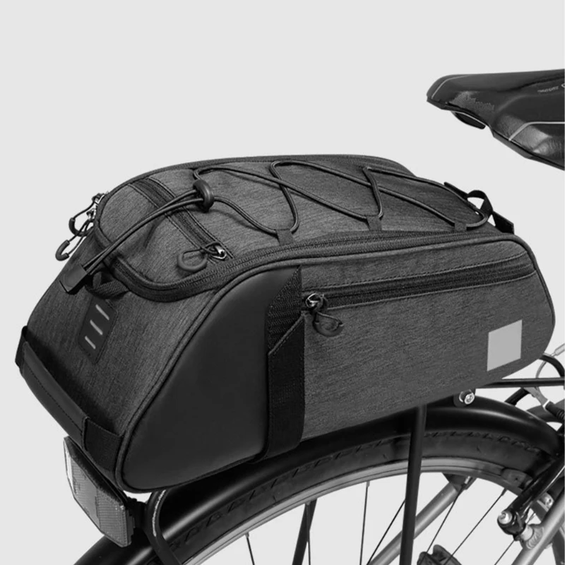 Alforjas para bicicleta capacidad, bolsa impermeable para bicicletas, bolsa trasera para asientos traseros ciclismo,