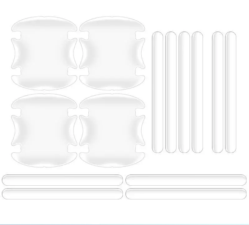 자동차 문짝 충돌 방지 스트립, 문짝 가장자리 긁힘 방지 핸들, 자동차 문짝 그릇 긁힘 방지 보호 스티커, 보이지 않는