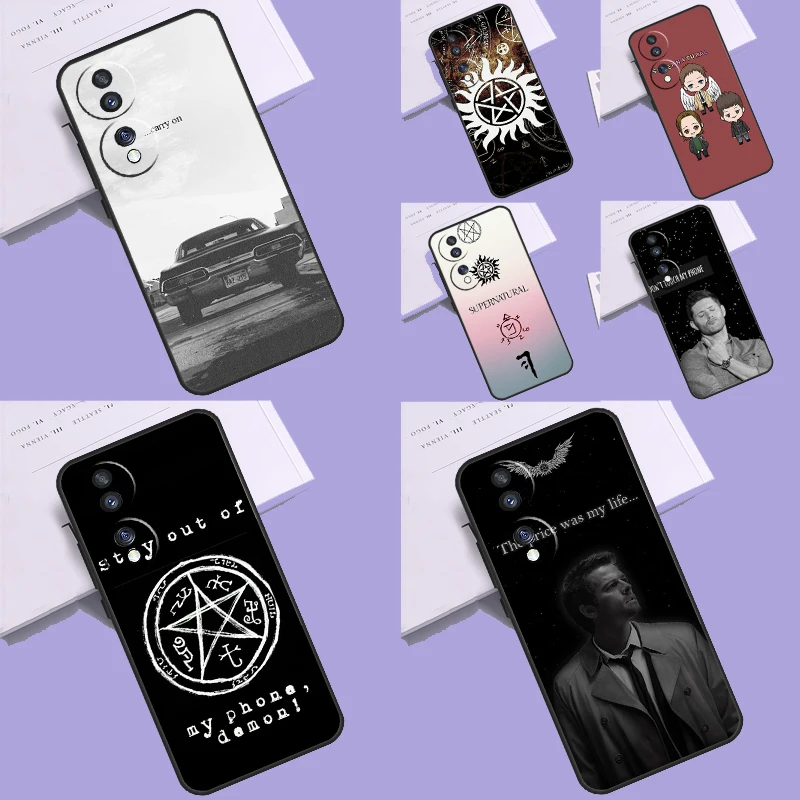 Supernatural TV Case For Honor Magic 5 Pro 8X 9X X8a X9a X7a X6a Honor X8 X9 X7 X6 50 70 90 Lite Cover