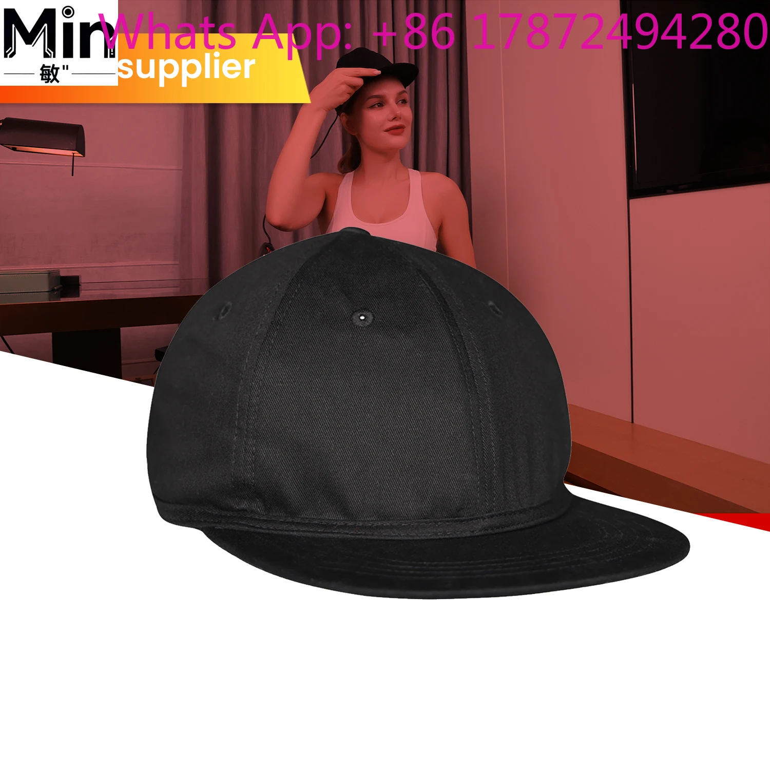 New Generation 150-LED Red Light Therapy Cap 660nm Hair Growth Hat