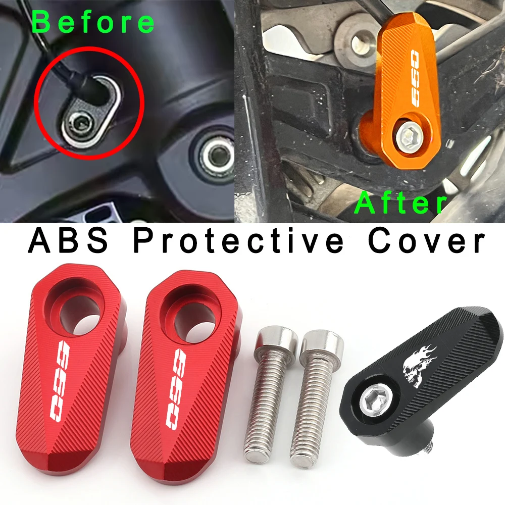 

New For Triumph Trident 660 Trident660 Motorcycle ABS Protective Cover Accessories Front Rear Wheel ABS Sensor Protection