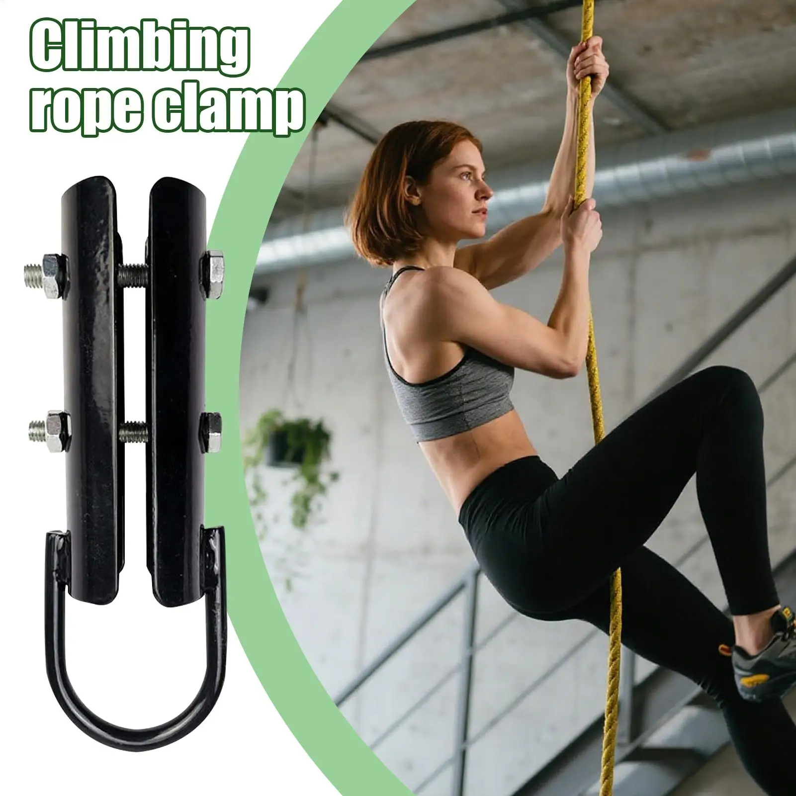 

Зажим для альпинистской веревки, сверхмощный фиксатор, сверхмощное оборудование для тренировок, аксессуары для начинающих, игроков, фитнеса