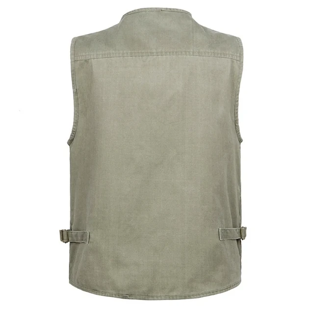 8XL 9XL 10XL New Male Casual Summer Big Size Cotton Sleeveless Vest With Many 16 Pockets Men Multi Pocket Photograph Waistcoat AliExpress 200000343