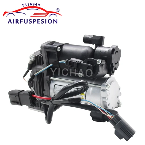 Imagen 2 del producto Compresor de suspensión neumática para Land Rover Discovery 3/4 LR3 LR4 Range Rover Sport 2005-2013 AMK con línea LR061888 LR045251
