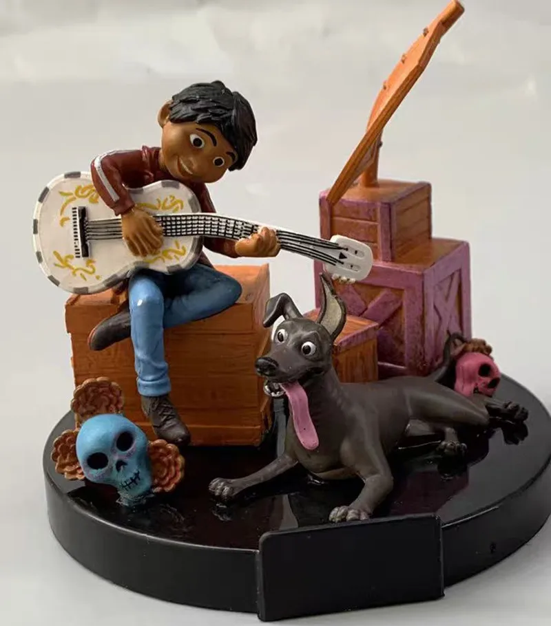 Anime Coco Dante Alebrije Spirit Day Of The Dead Dog PVC Figure Toy Dolls Limited Edition Collectible Model