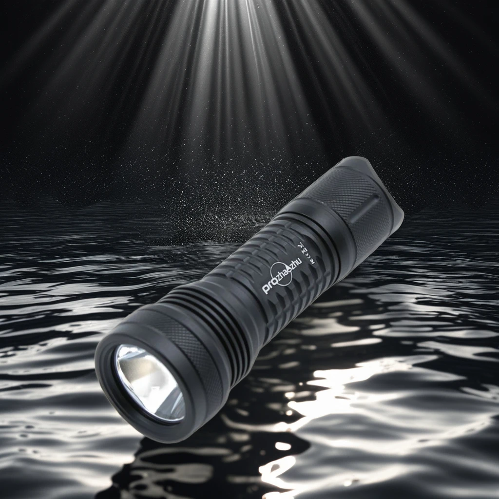 Super Bright Aluminum Alloy SFT40 LED Diving Flashlight IP68 Waterproof 150M 26650 Lithium-ion Rechargeable Handheld Dive Light