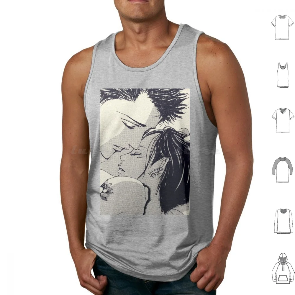 Nana Tanktops drucken Baumwolle Nana Ren Nana Osaki Osaki Osaki Nana Manga Anime