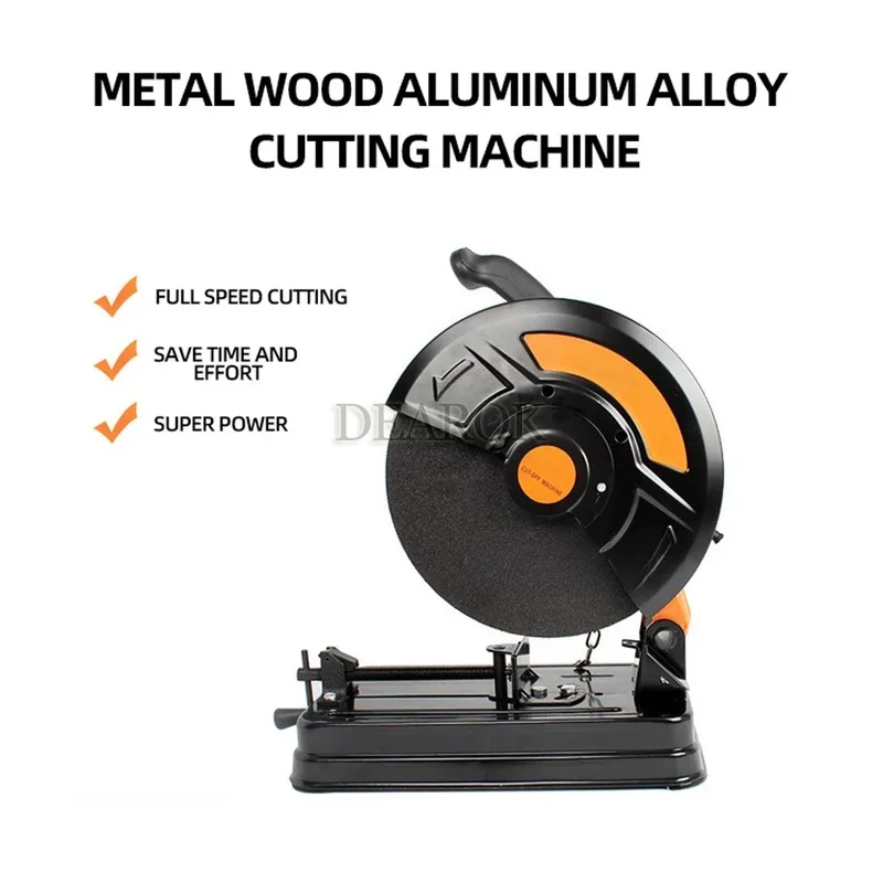 220v 110v Metal Cutting Machine IMPA591151 Wood Aluminum Alloy Cutting Machine Small Portable Cutting Saw