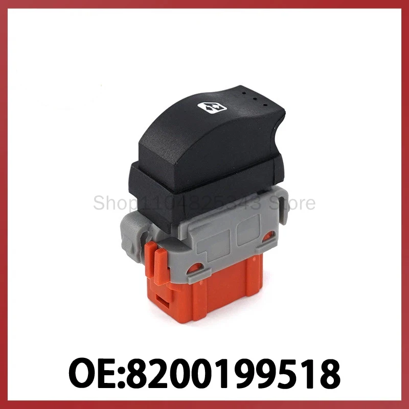 

8200199518 suitable for Renault car glass regulator control switch power window adjustment single switch