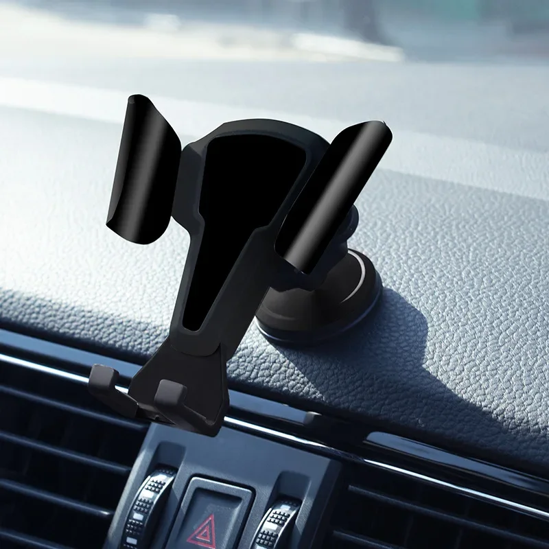 

Держатель для мобильного телефона с 360° ° Свободно вращающиеся горизонтальные и вертикальные вентиляционные отверстия, присоска для приборной панели, универсальный держатель для навигации