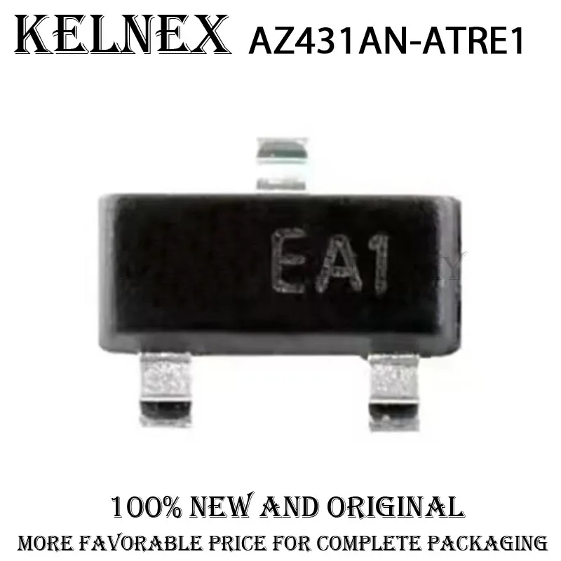 10pcs AZ431AN-ATRE1 SOT-23 Voltage reference chip adjustable 2.5V~36V