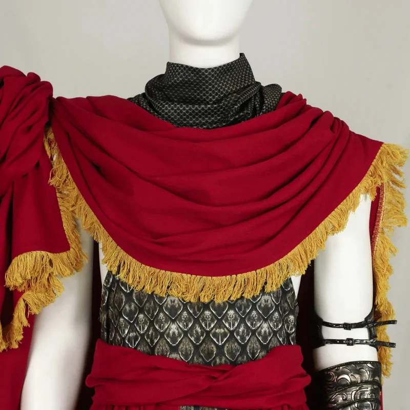Red Messmer The Impaler Costume Uomo Erdtree Cosplay Top Mantello Accessori Set completo e articoli individuali venduti ty'4