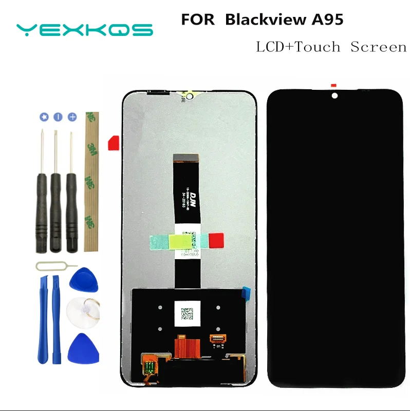 Original For Blackview A95 LCD Display with Touch Screen Digitizer Assembly Spare Parts Sensor Blackview A95 Display Parts LCD