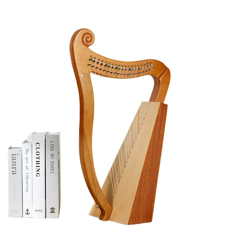 15-string and 19-string small harps: a mini, portable, small, niche instrument