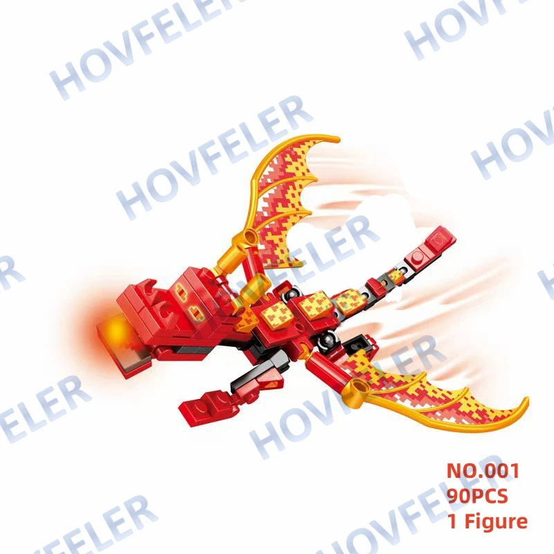 Meine Drachen welt Bausteine Dörfer Haus Schweine Alex Zombie Modell setzt Action Ziegel Spielzeug für Kinder Geschenke Kinder Kits