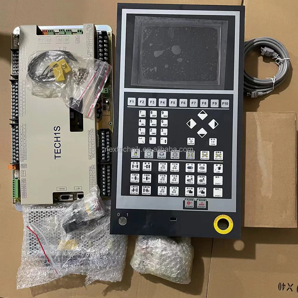 Original Techmation inject-ion controller TECH1S Q8 with good price.Original Techmation PLC TECH1 Q8