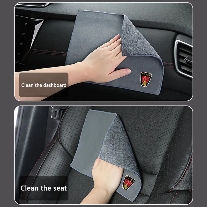 Microfiber Towel Car Drying Towel Auto Plush Wash Towel Car Cleaning For Rover 75 45 25 200 400 mars Tourer TF Metro P5