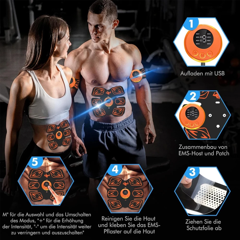 Electric EMS Hips Trainer Butt Muscle Stimulator USB Rechargable Buttocks Lifting Massage Toner Lose Weight Fitness Massager