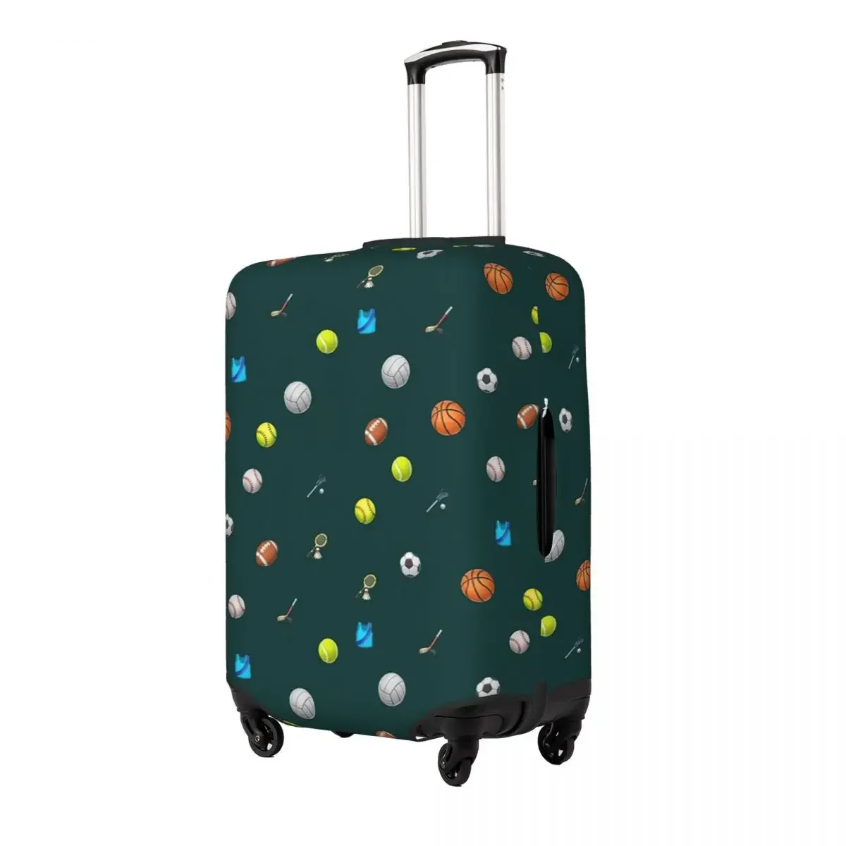 Sports Pattern Print Luggage Protective Dust Covers Elastic Waterproof 18-32inch Suitcase Cover Travel Accessories