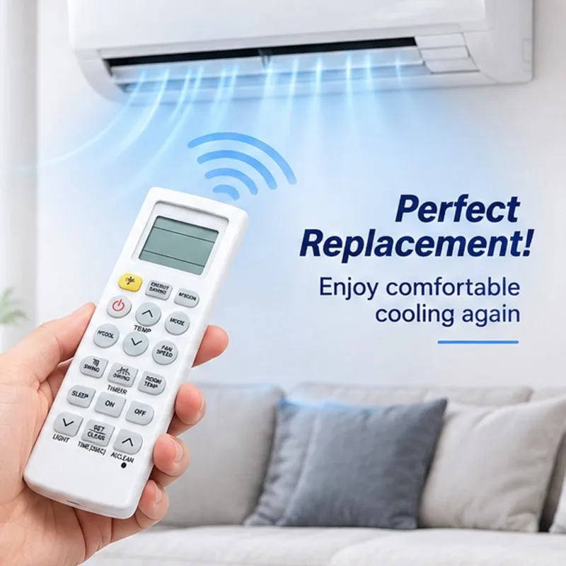 ELECT-Replacement Air Conditioner Remote Control For AKB73315601 AKB73975615 AKB74955604- For Cooling Unit Controllers Ac