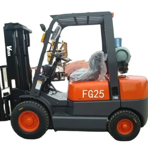 For EPA engine gasoline forklift LPG 2-5 tons propane gas LPG forklift with cushioned tires